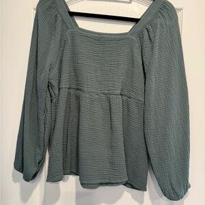 Cotton Bleu boutique muslin gauze boutique top